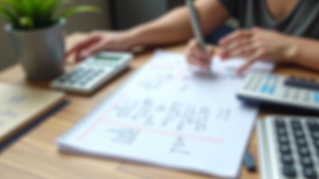 Gros plan sur les économies écrites sur un bloc-notes avec calculatrice et stylo sur un bureau